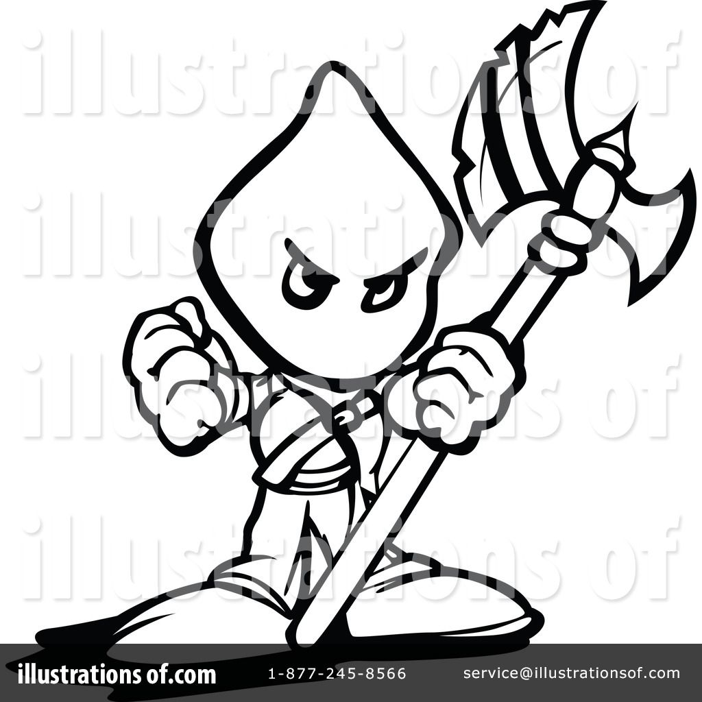 Executioner Fantasy Mascot Stock Illustration - Download Image Now ...