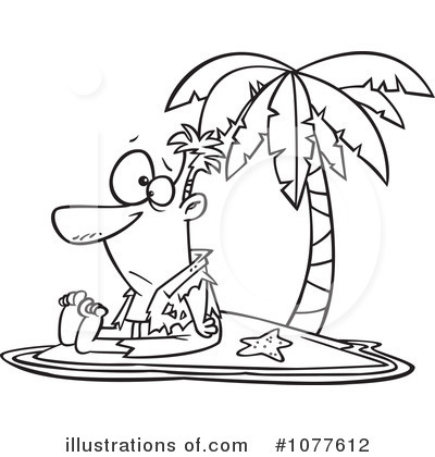 stranded on an island clipart - Clip Art Library - Clip Art Library