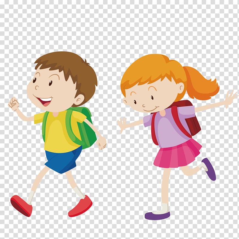 Kids Walk Vector Art, Icons, and Graphics for Free Download