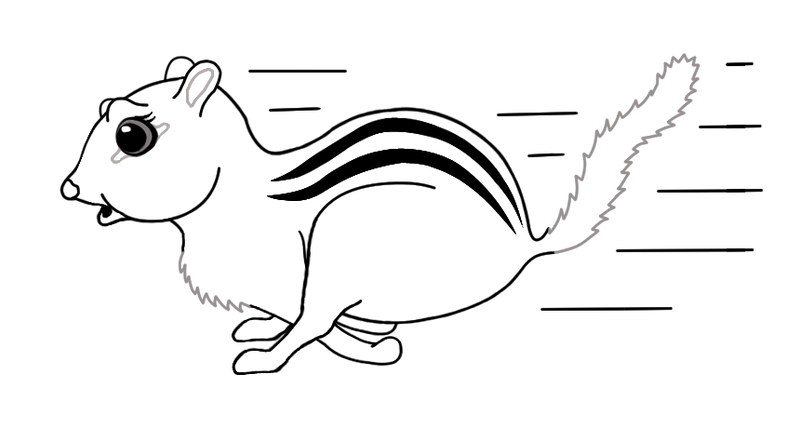 Abstract Monochrome Illustration with Eye and Flowing Lines