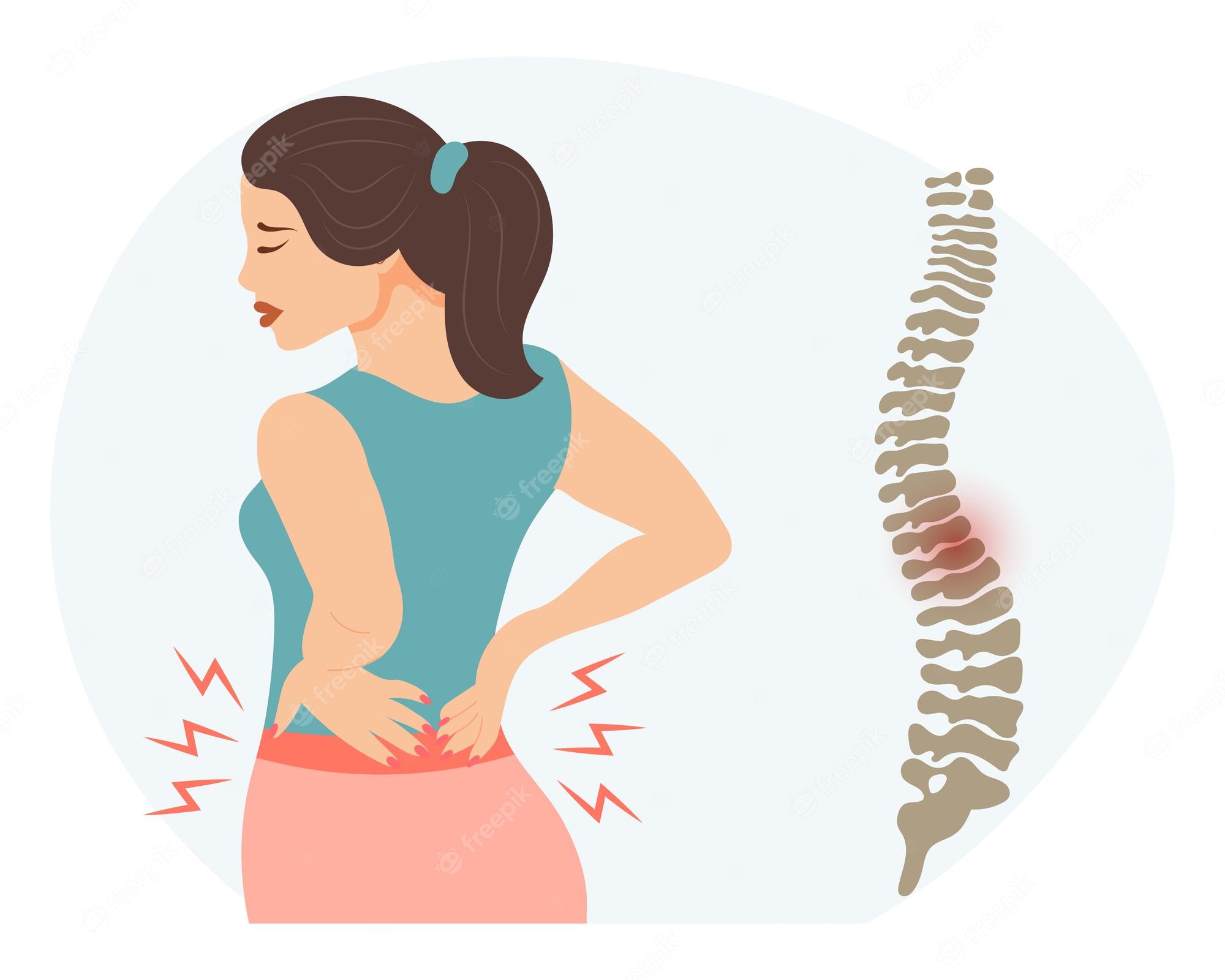 Woman with back pain clipart. Free download transparent .PNG - Clip Art  Library