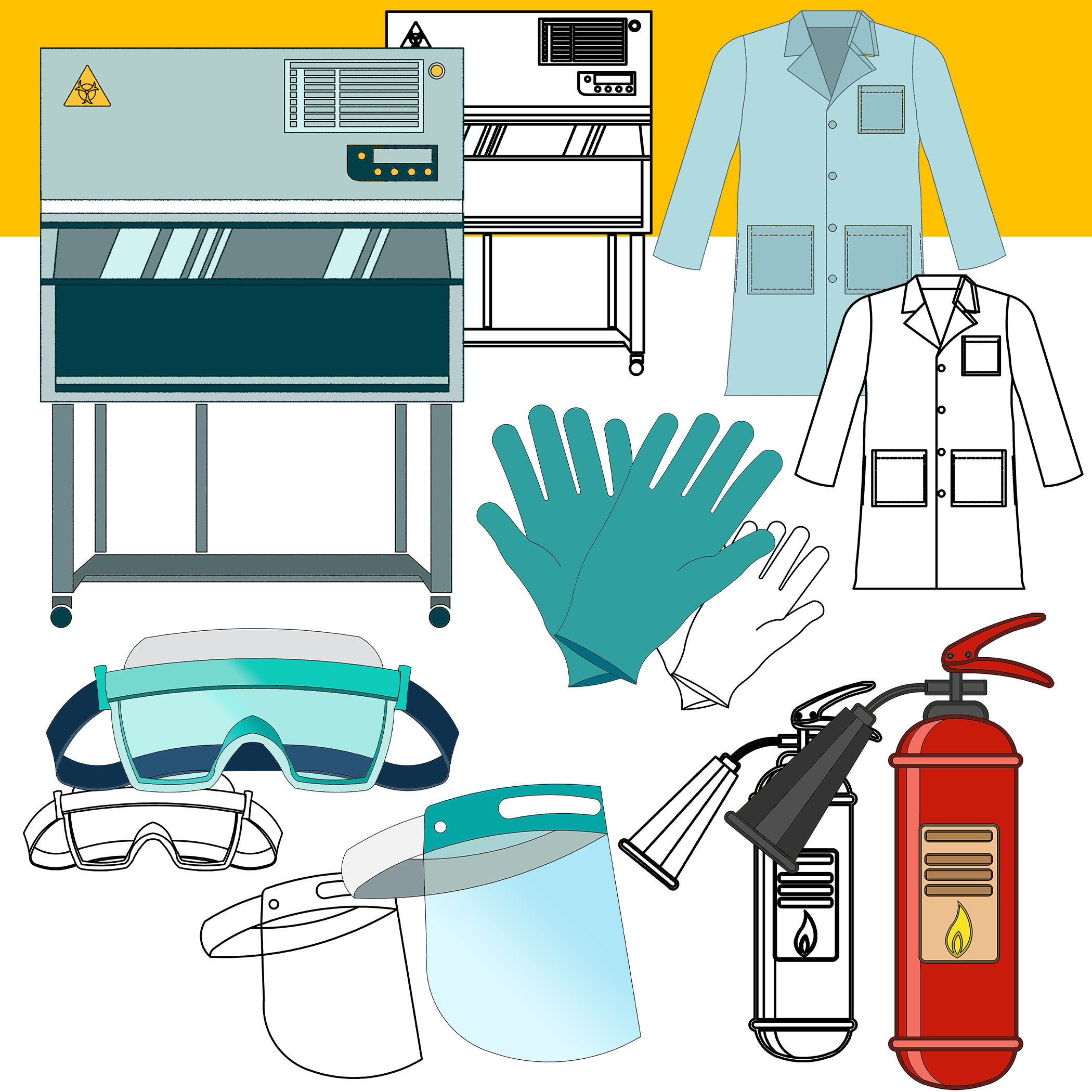 lab-safetys-clip-art-library