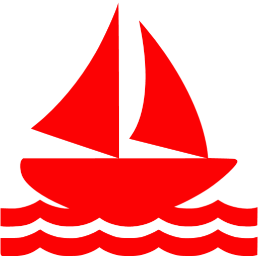 red boats - Clip Art Library