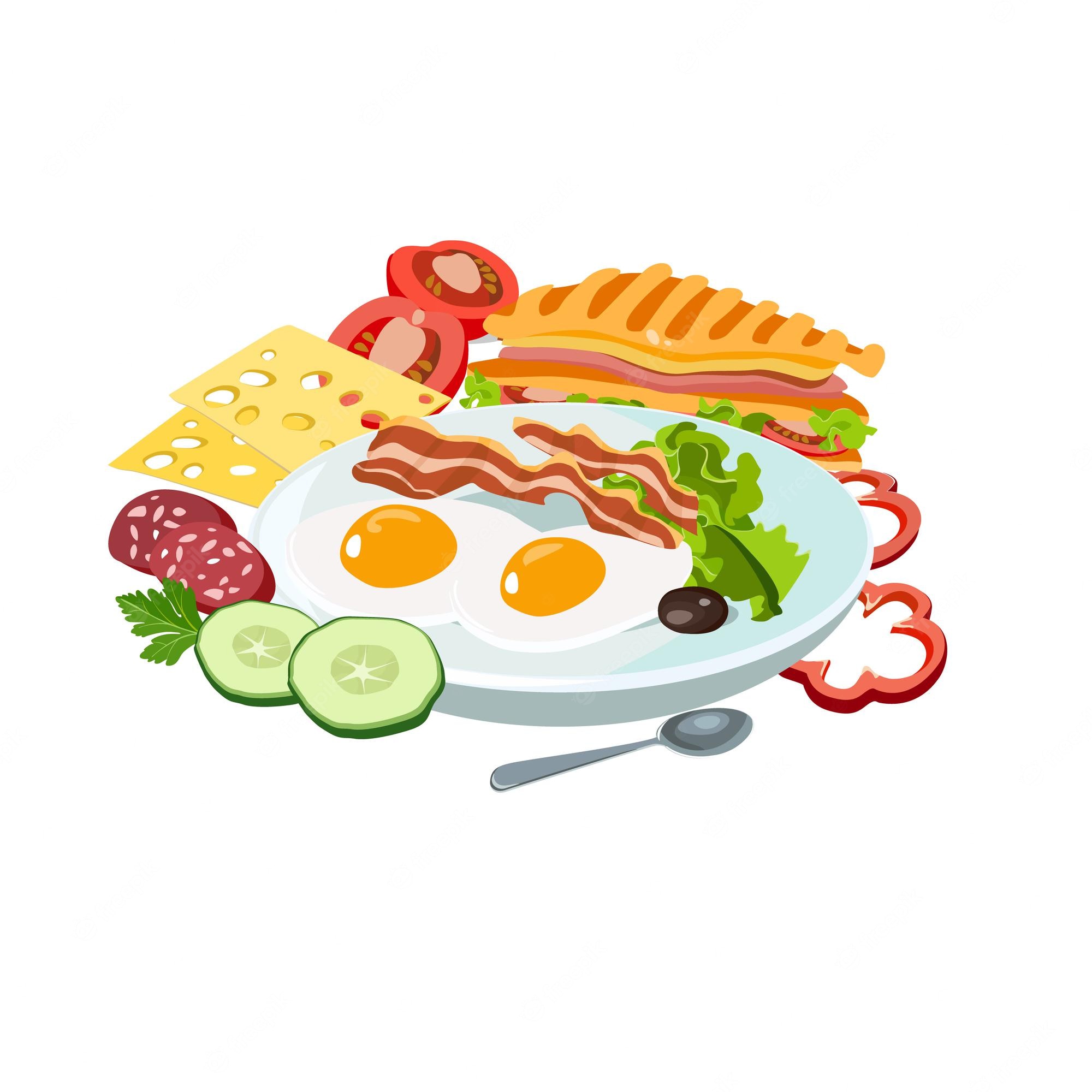 Download Breakfast Clip Art Free Clipart Of Breakfast - Fried Egg ...