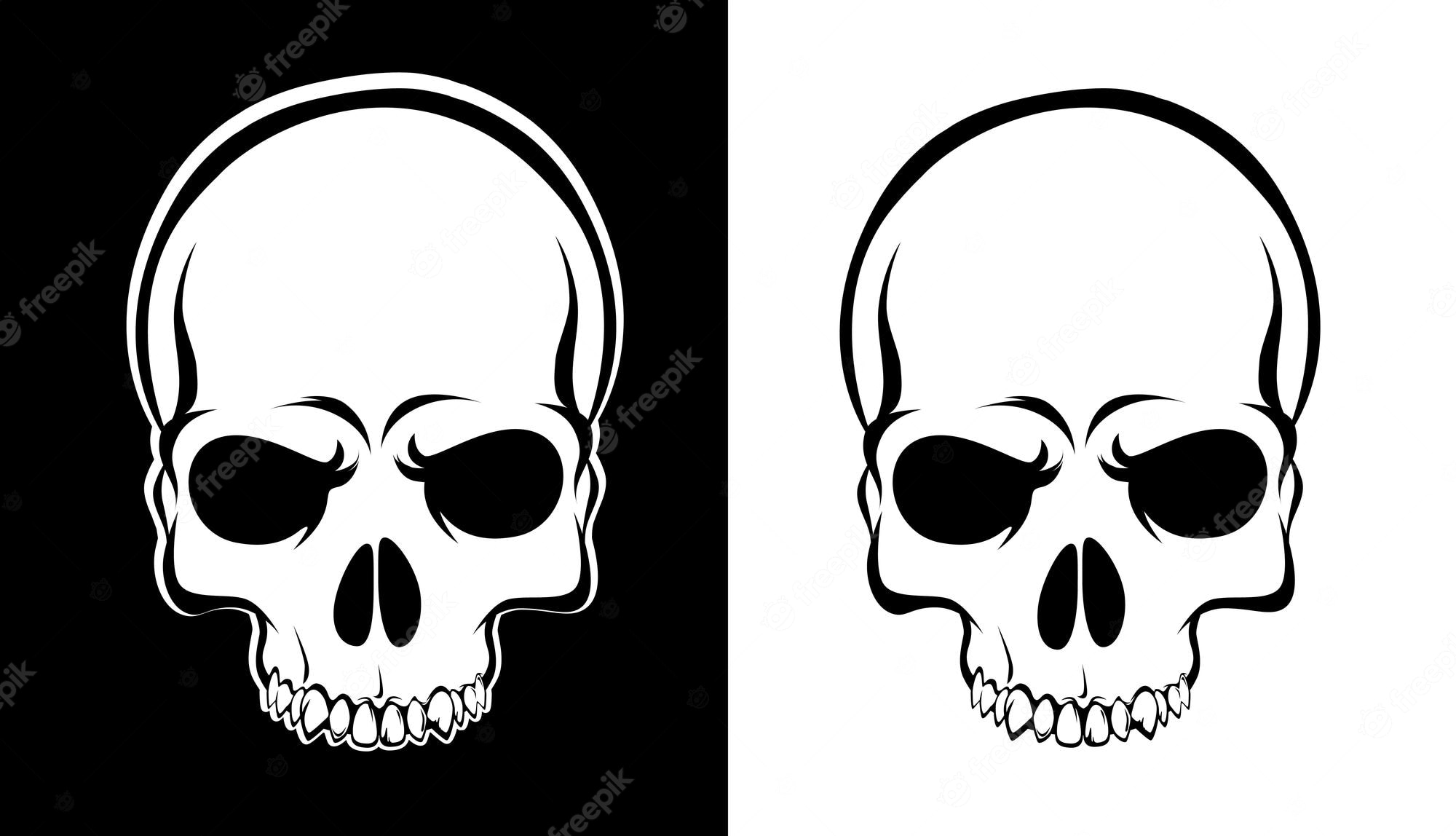 Skull svg, Evil Skull svg, Skull clip art, Evil Skull clipart ...