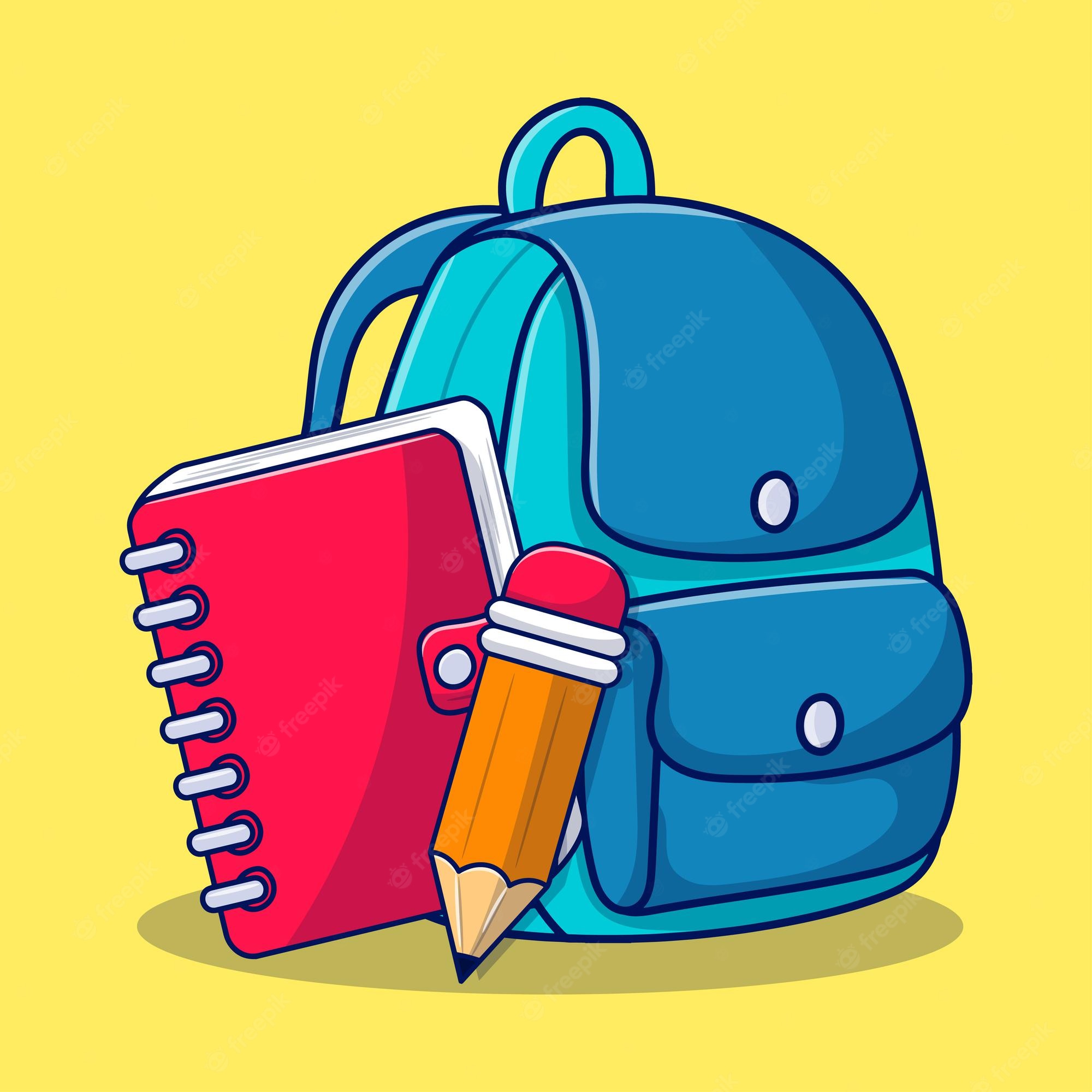 School Days School Stuff Back To School School Clipart - School Bag Clipart  PNG Image With Transparent Background | TOPpng