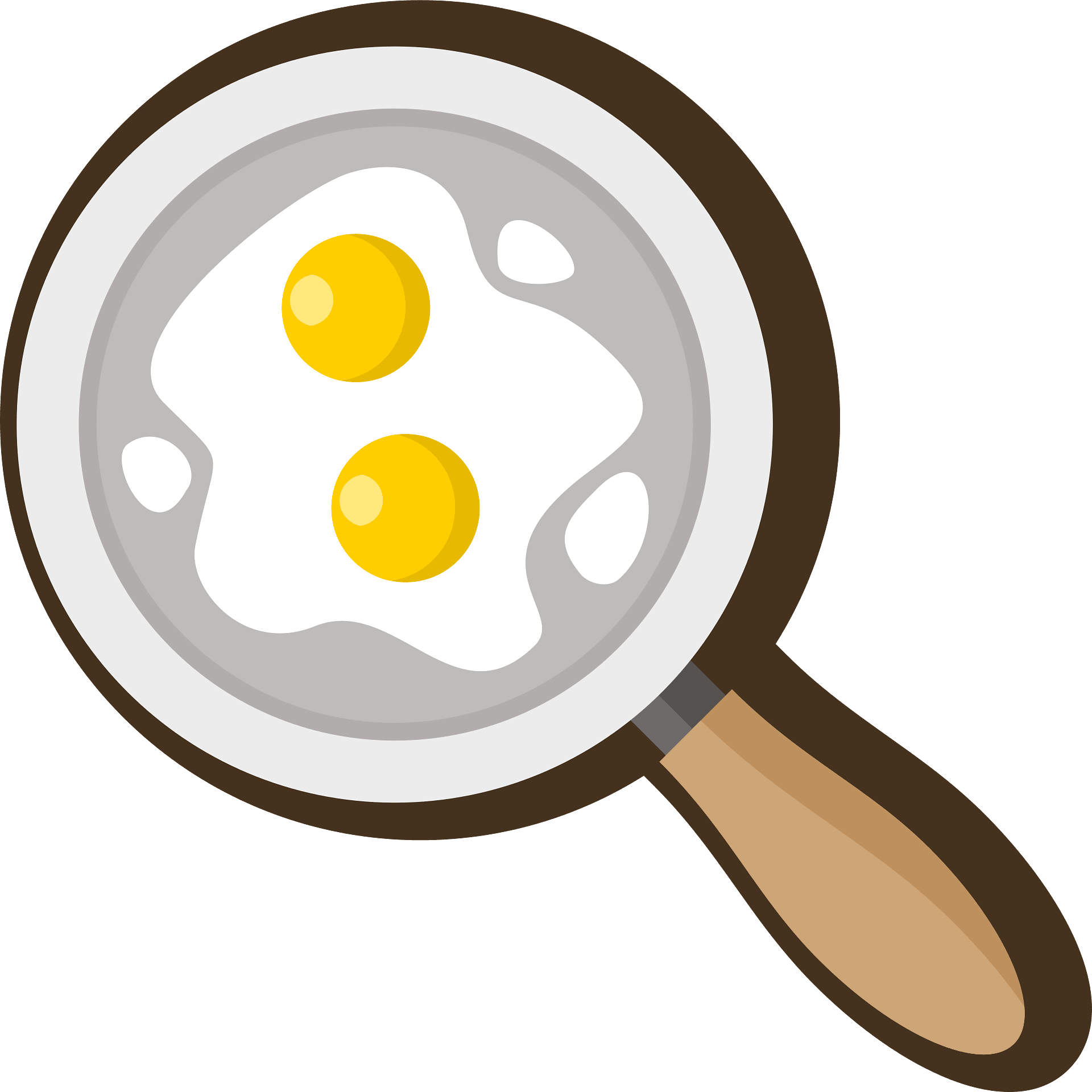 Breakfast Clipart Scrambled Egg - Illustration, HD Png Download(640x480) -  PngFind