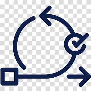 Process Validation & Workflow Loop Icon - Free Vector Graphic