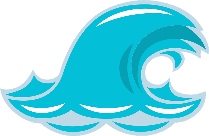 Ocean Waves Clip Art Library