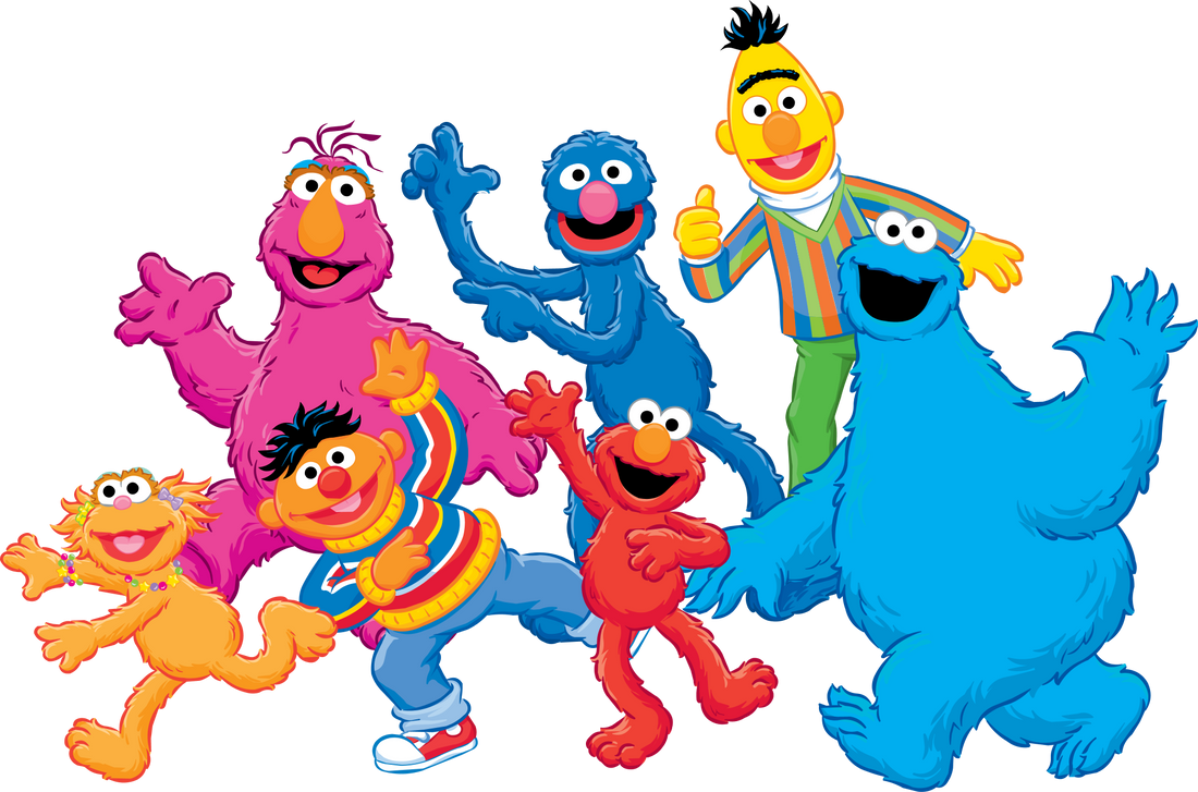 Sesame Street Characters Illustration Of Sesame Street Characters