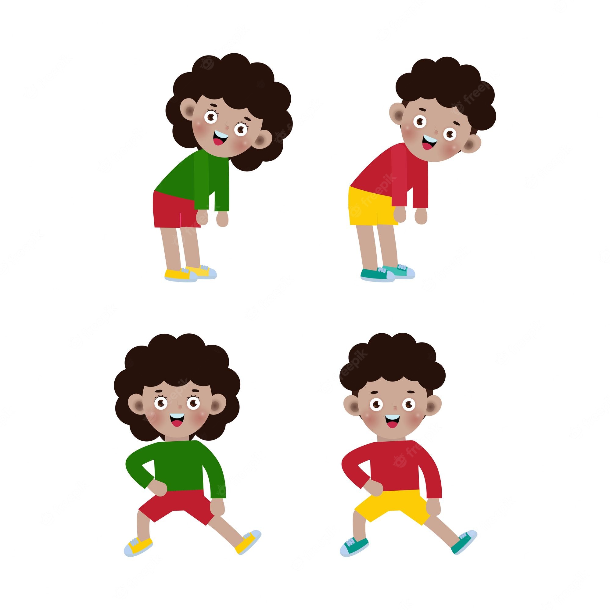 Kids Exercising Clipart Exercising Clipart Instant Download - Clipart  Library - Clip Art Library