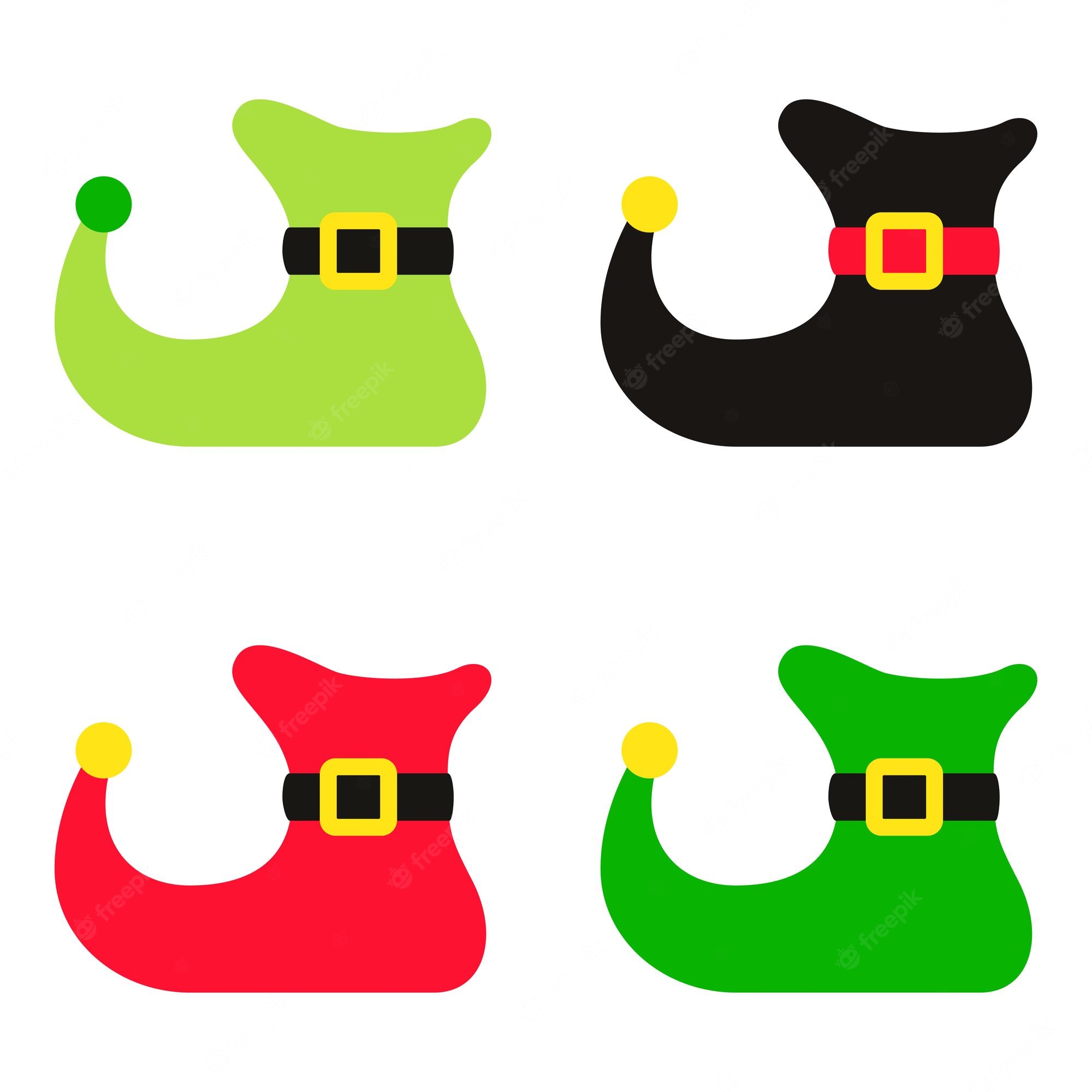 Elf shoess clip art library