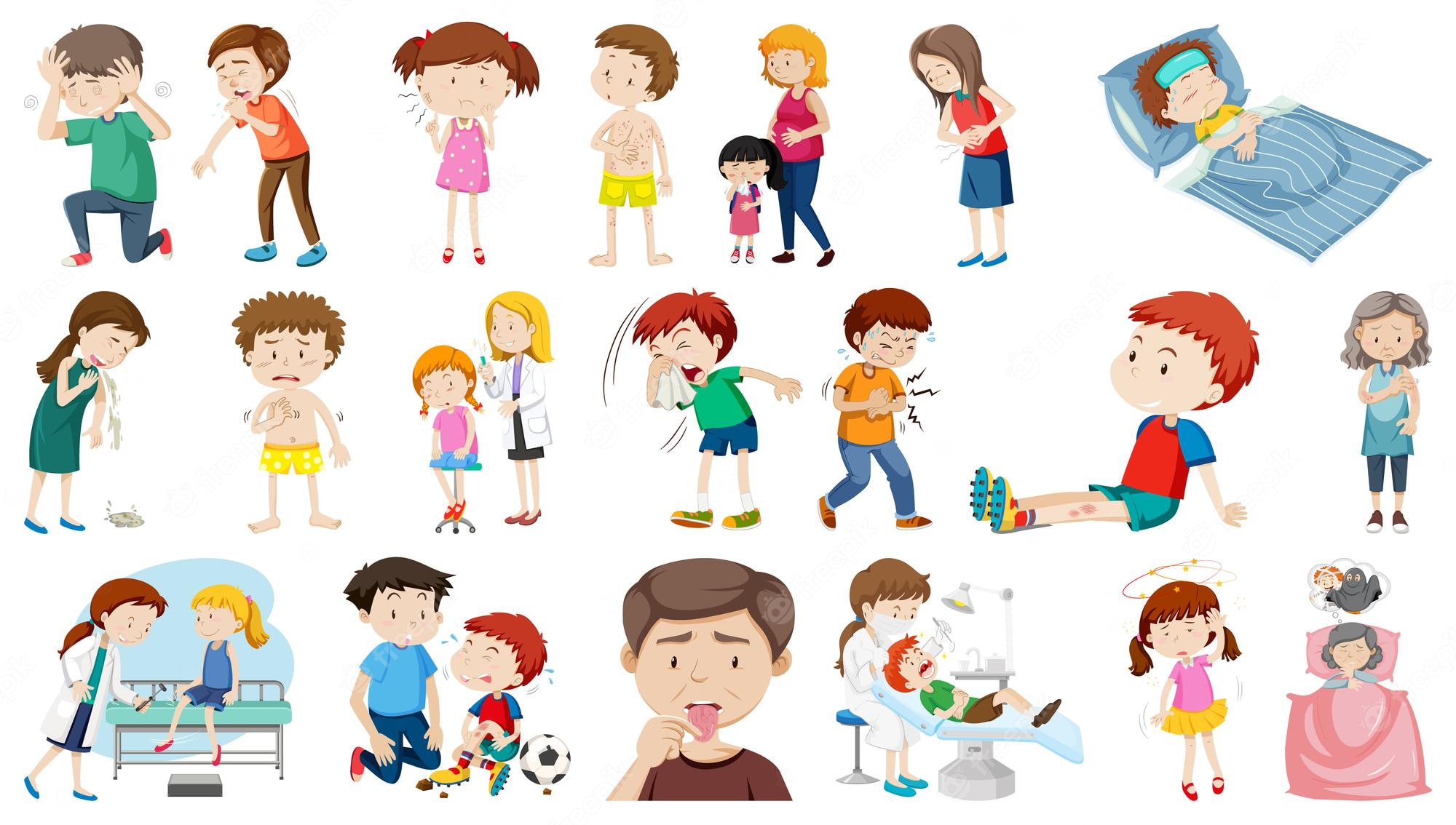 Free Clipart Sick People | Free Images at Clker.com - vector clip ...