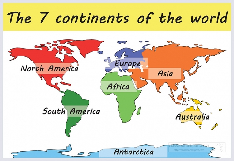 7 continents clipart - Clip Art Library - Clip Art Library