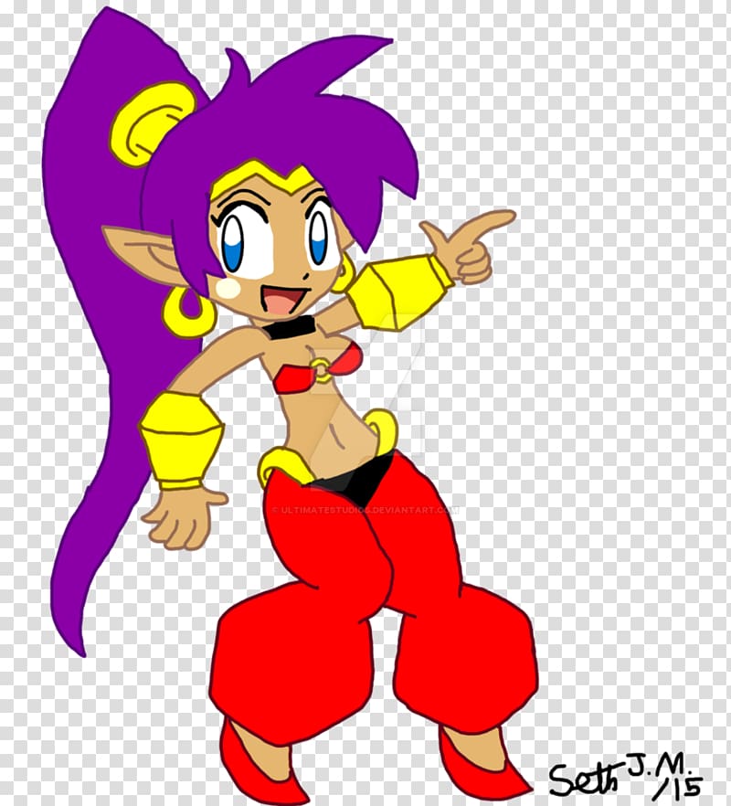 Shantae Character Art - Vibrant Fan Illustration