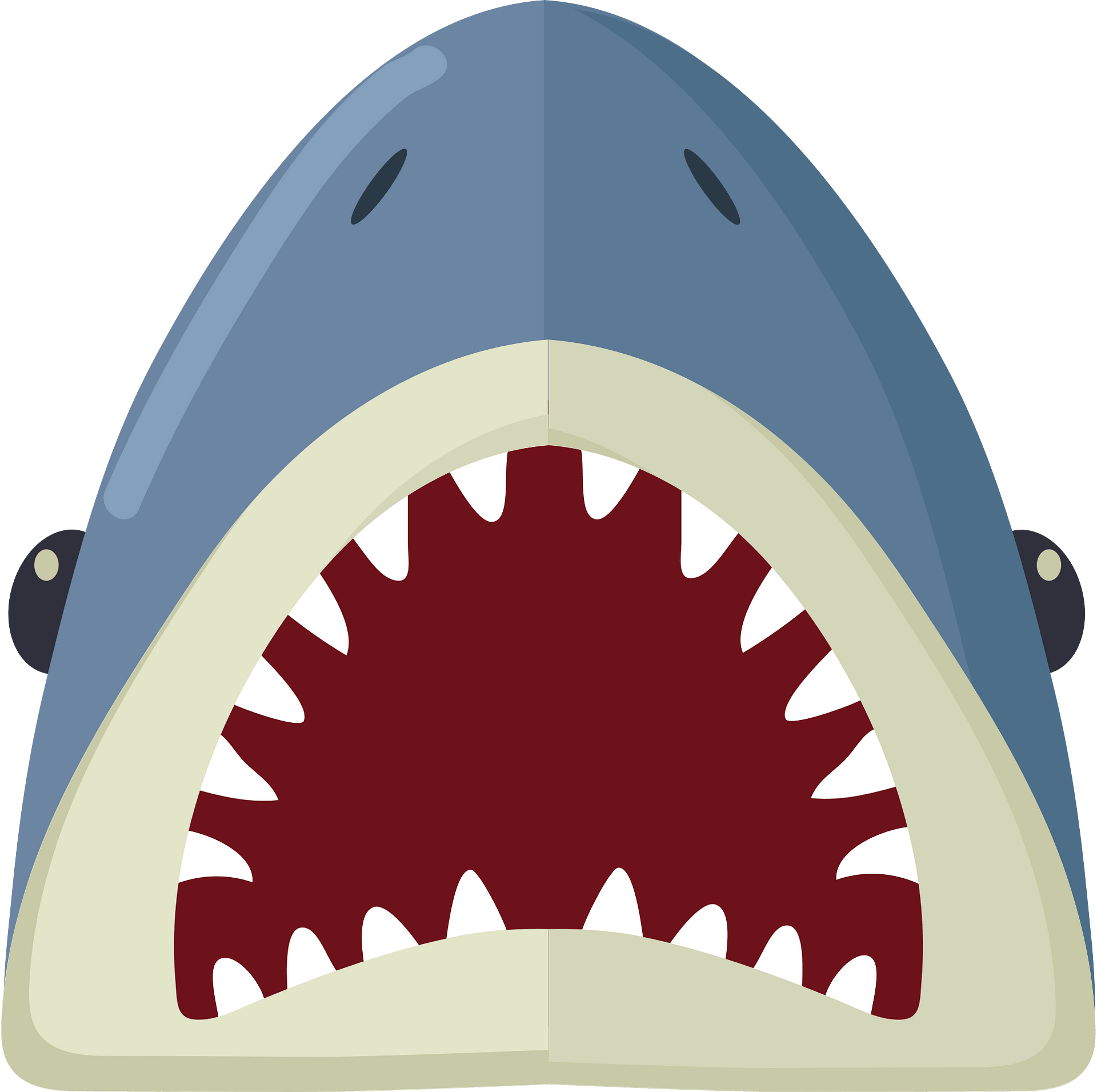 Shark Jaws Icon Image - Shark Jaws Png - Free Transparent PNG - Clip ...