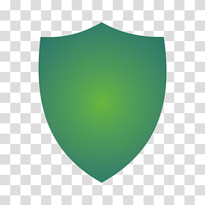 Green shield icon with gradient fill, symbolizing security or protection.