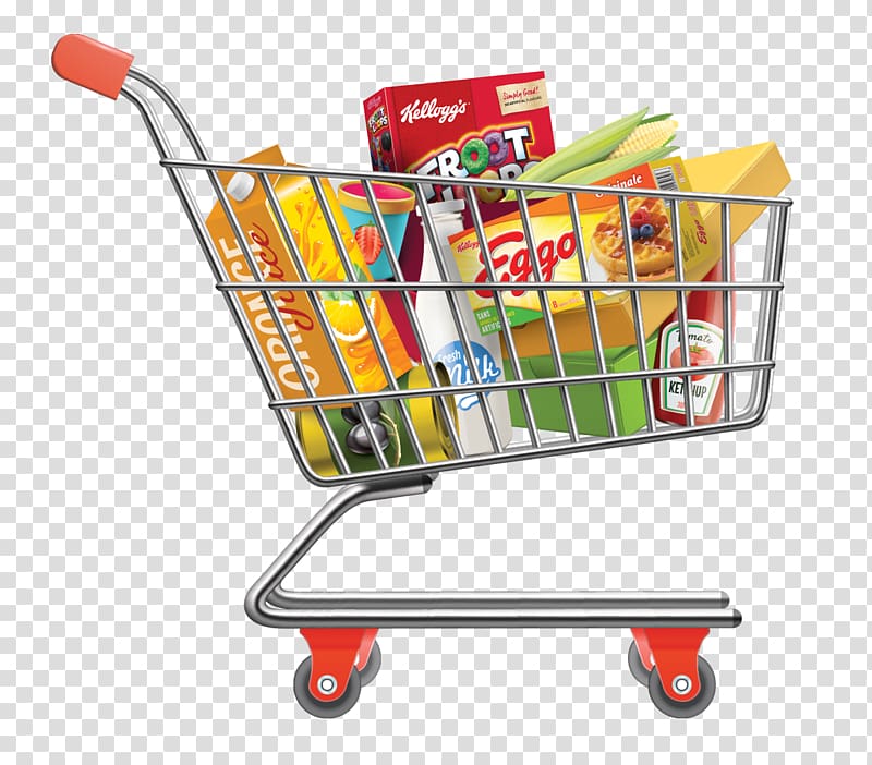 Family Shopping In Grocery Store Royalty Free SVG, Cliparts - Clip Art ...
