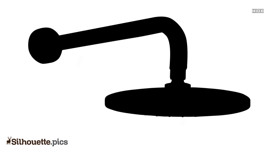 Shower Head Silhouette Vector Image - Free Download