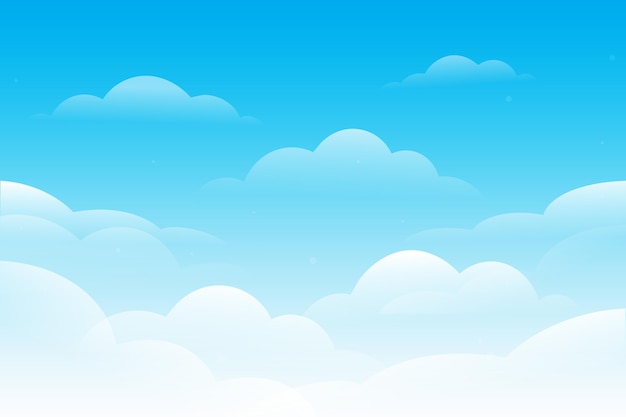 Calm Sky Background - Free Cloud Illustration for Websites & Apps