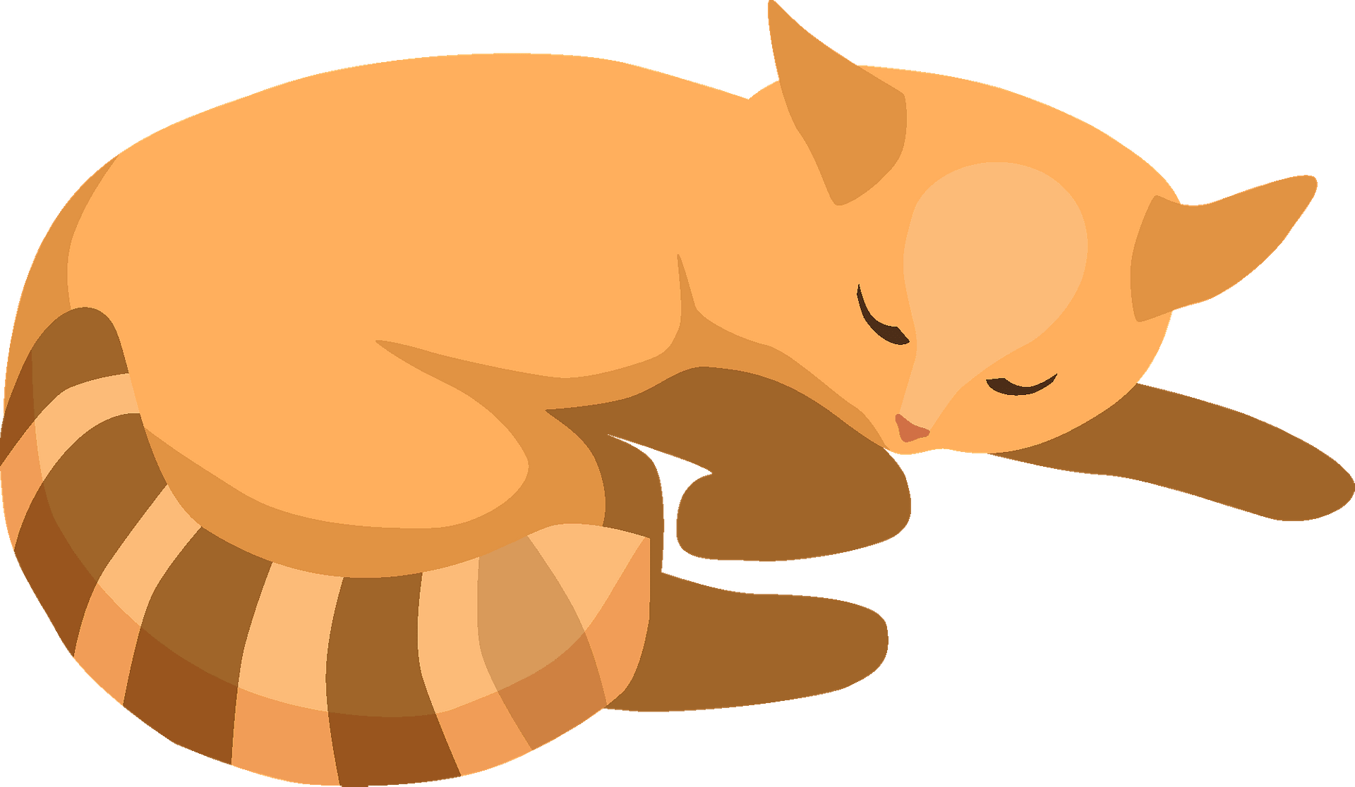 Sleeping Cat Vector Art, Icons, and Graphics for Free Download - Clip ...