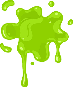 Free: Watercolor , green slime transparent background PNG clipart