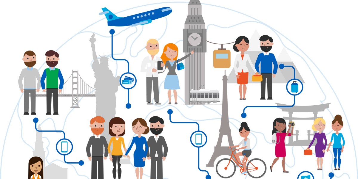 business travel clipart