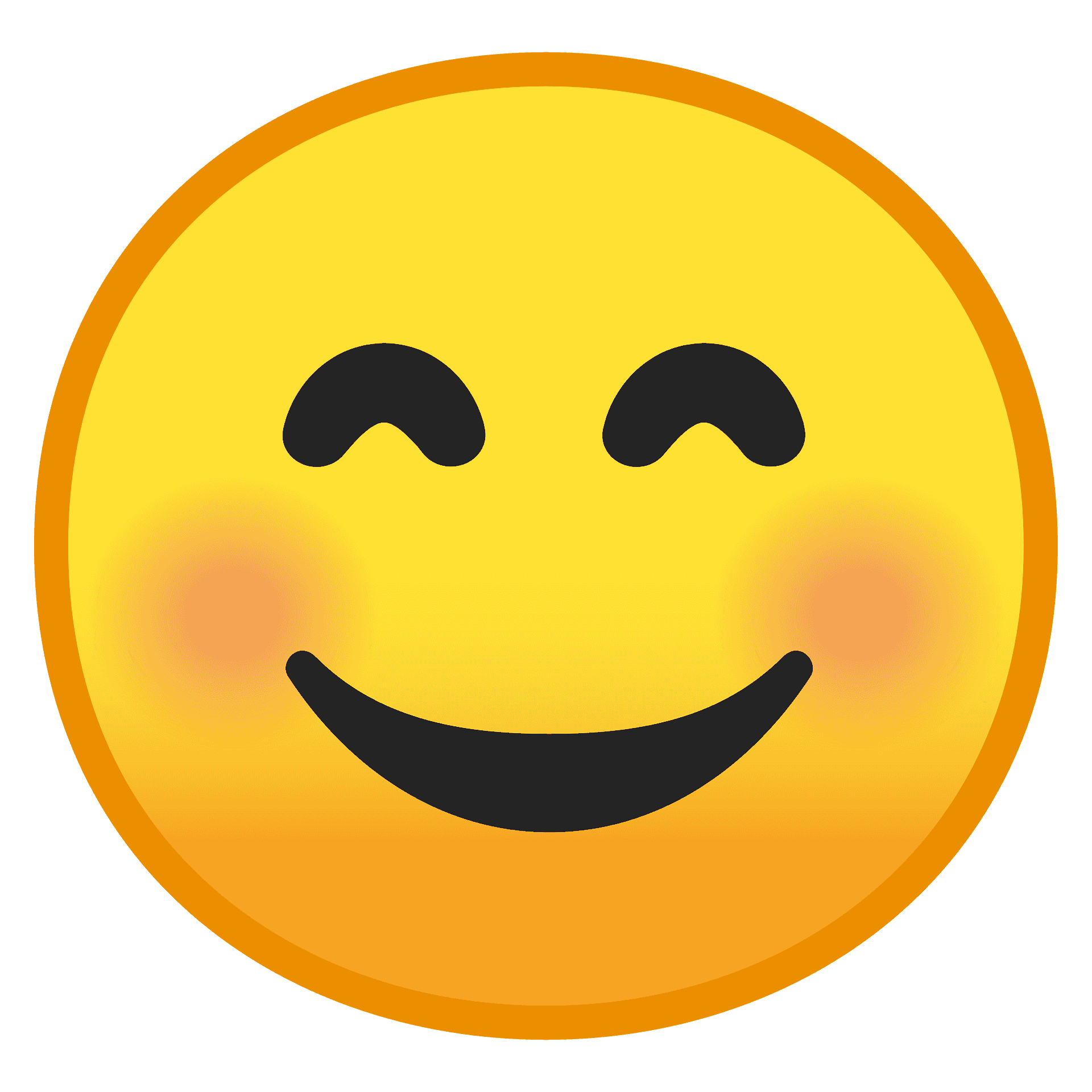 Blushing Smiley Face Png Vector Psd And Clipart With Clip Art Library