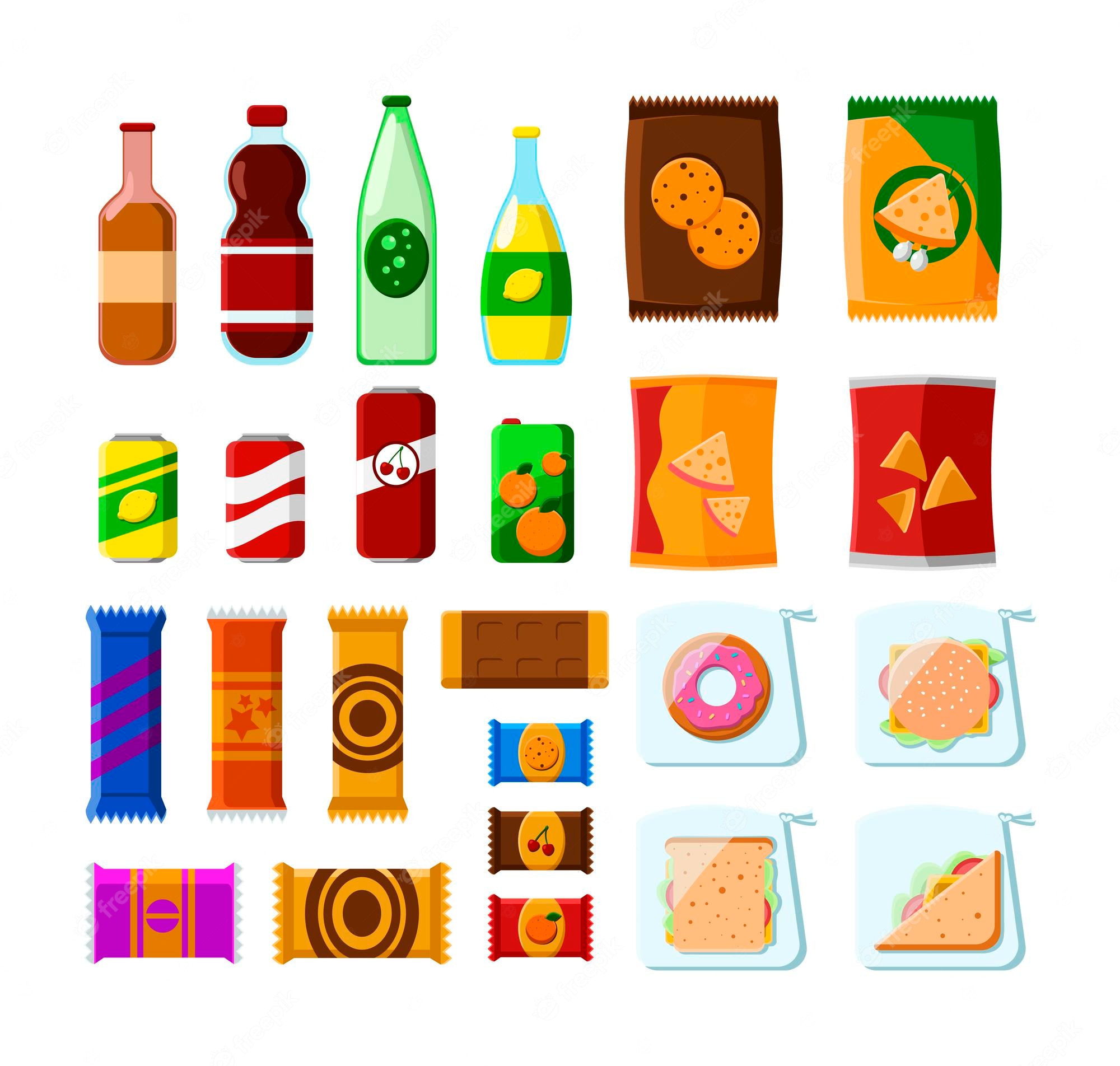 Free snacks items, Download Free snacks items png images, Free ClipArts ...