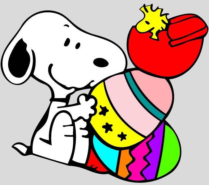 snoopy easters Clip Art Library