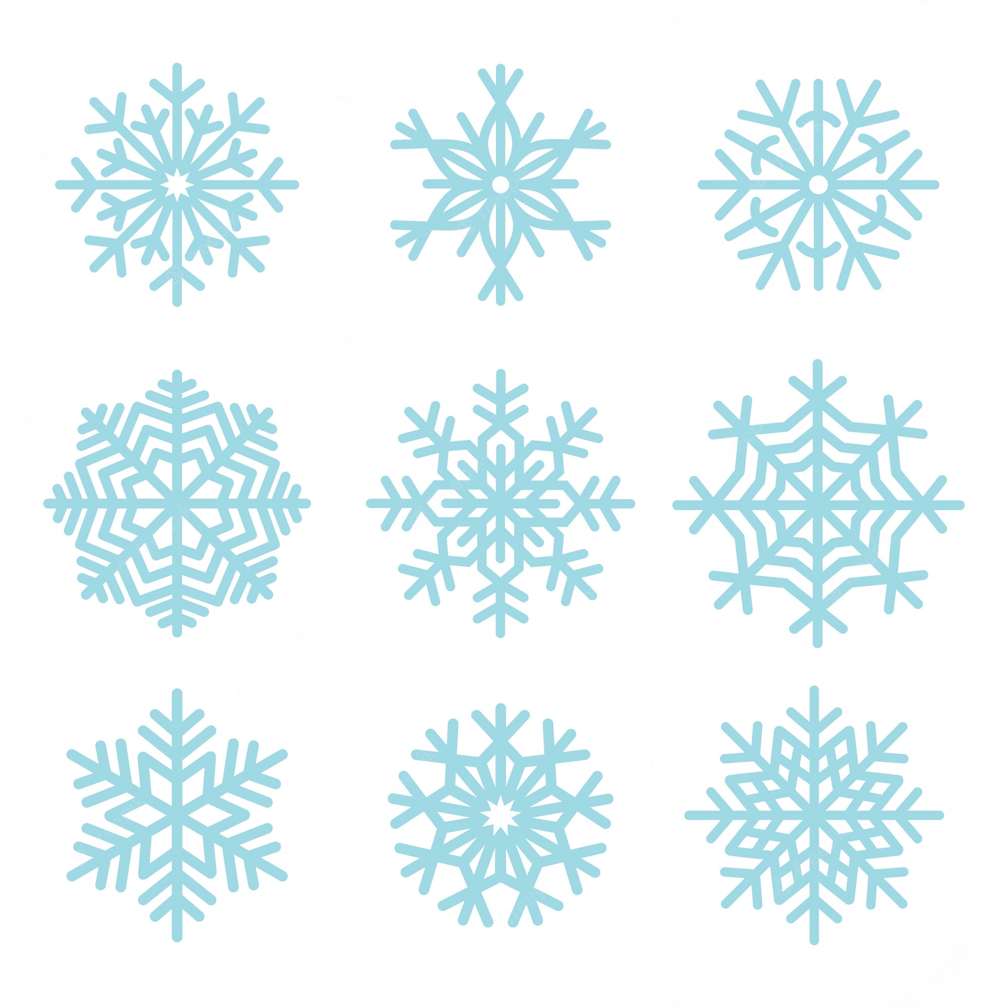 snowflake - Clip Art Library