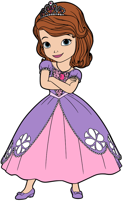 Sofia the First Princess Costume and Character Illustration