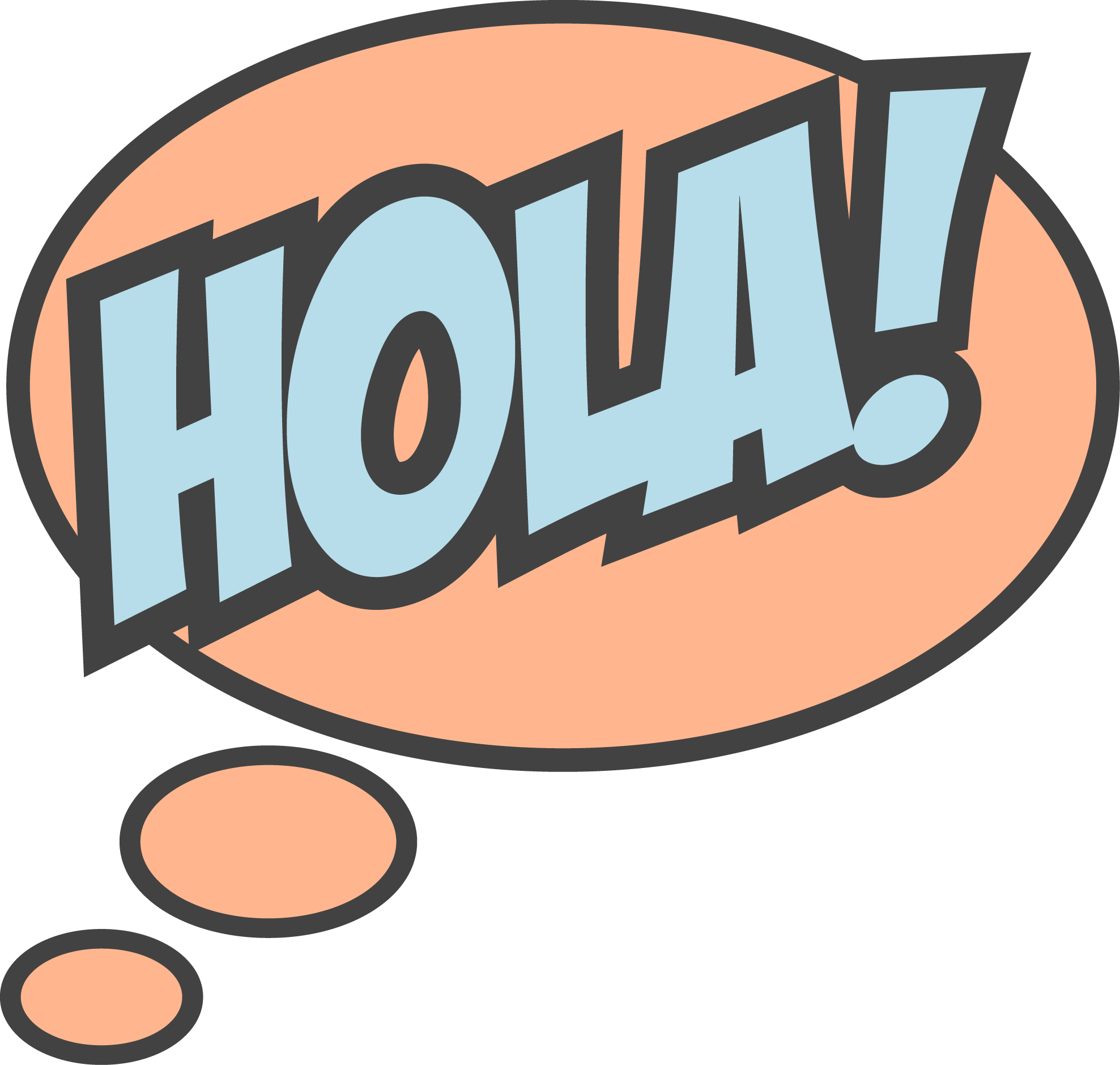 hola - Clip Art Library