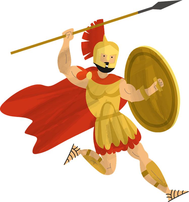 spartan soldiers - Clip Art Library