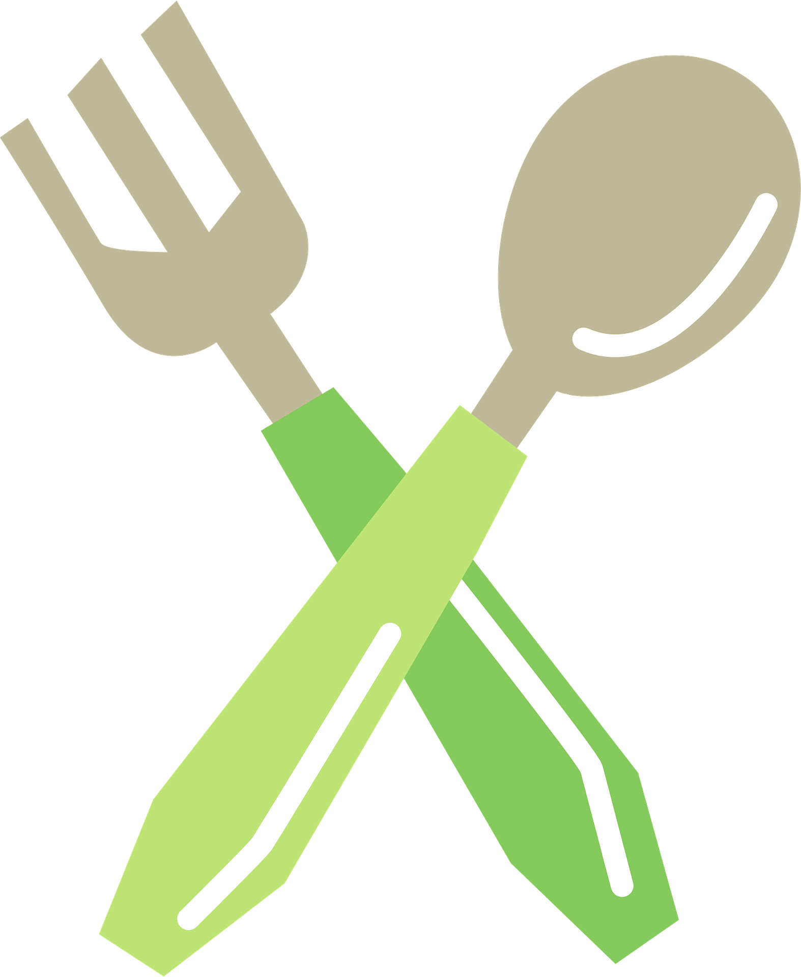 Fork And Spoon Clip Art At Clipart - Do You Draw A Fork - Clip Art Library