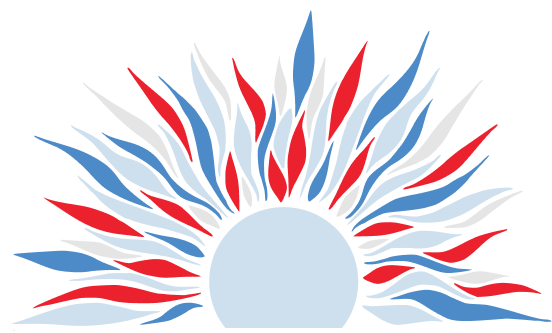 Sunburst Logo Design - Symbol of Energy, Unity, and Renewal