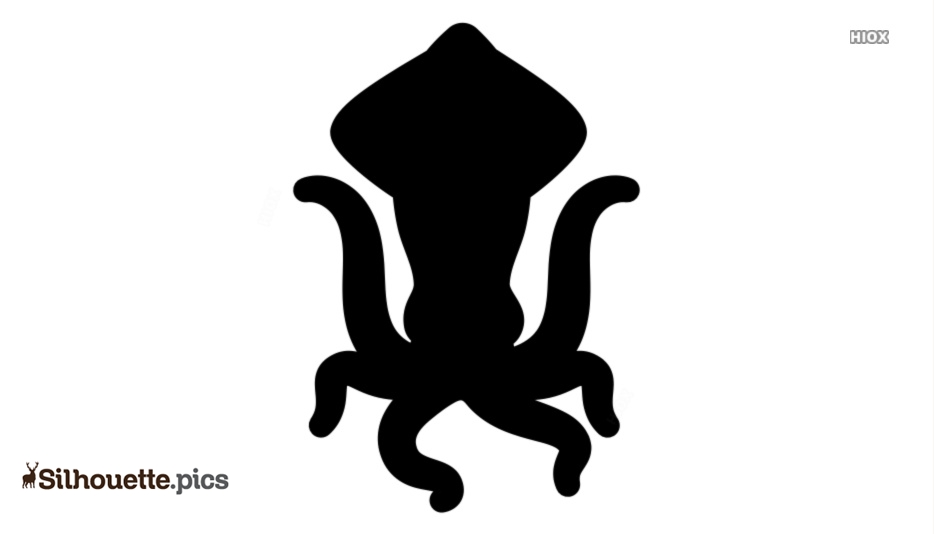 Squid Silhouette Clipart - Free Vector Graphic for Design & Education
