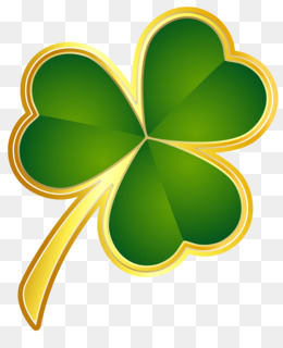 Four-Leaf Clover Icon - Symbol of Luck and Irish Tradition