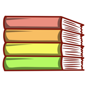 book spines