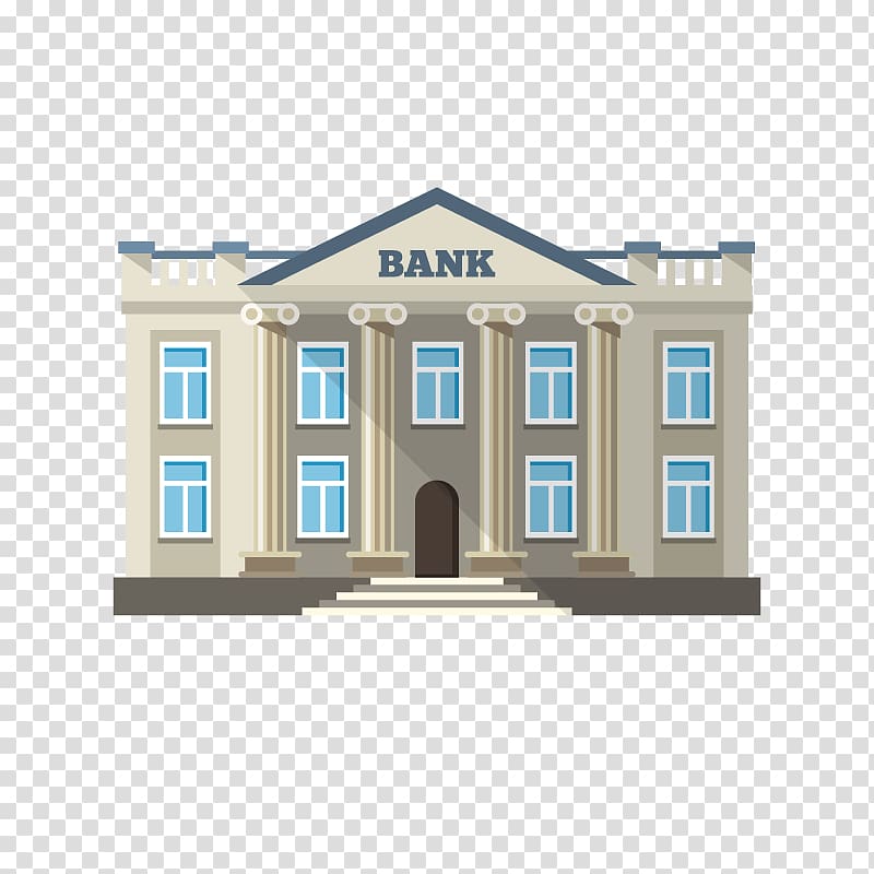 banks building Clip Art Library