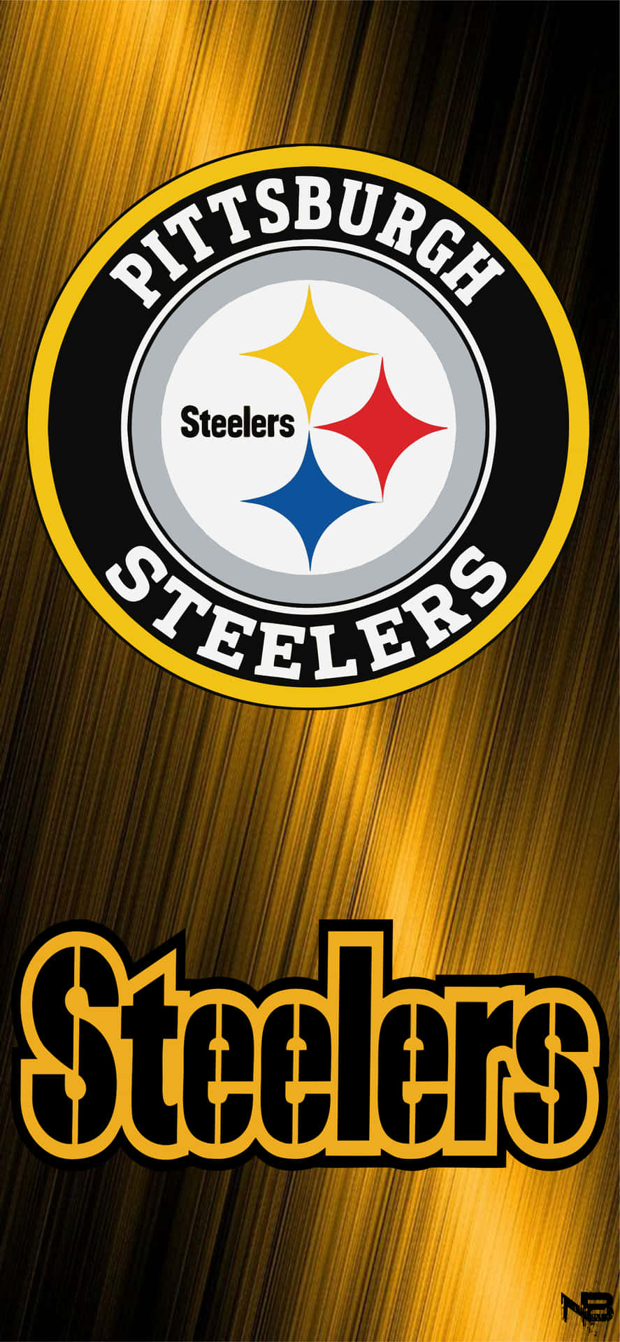 Pittsburgh Steelers Official Logo Wallpaper | High-Resolution Fan Art