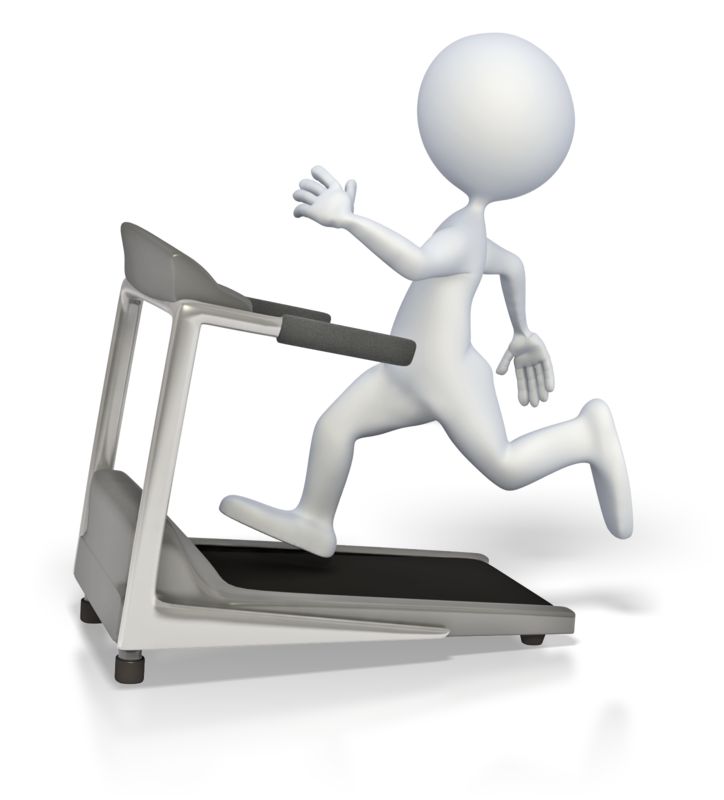 treadmills - Clip Art Library