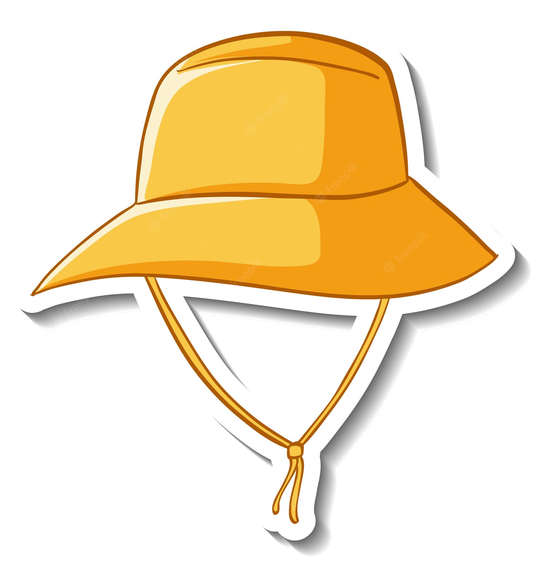 Line fishing peasant hat object to warker Vector Image - Clip Art Library