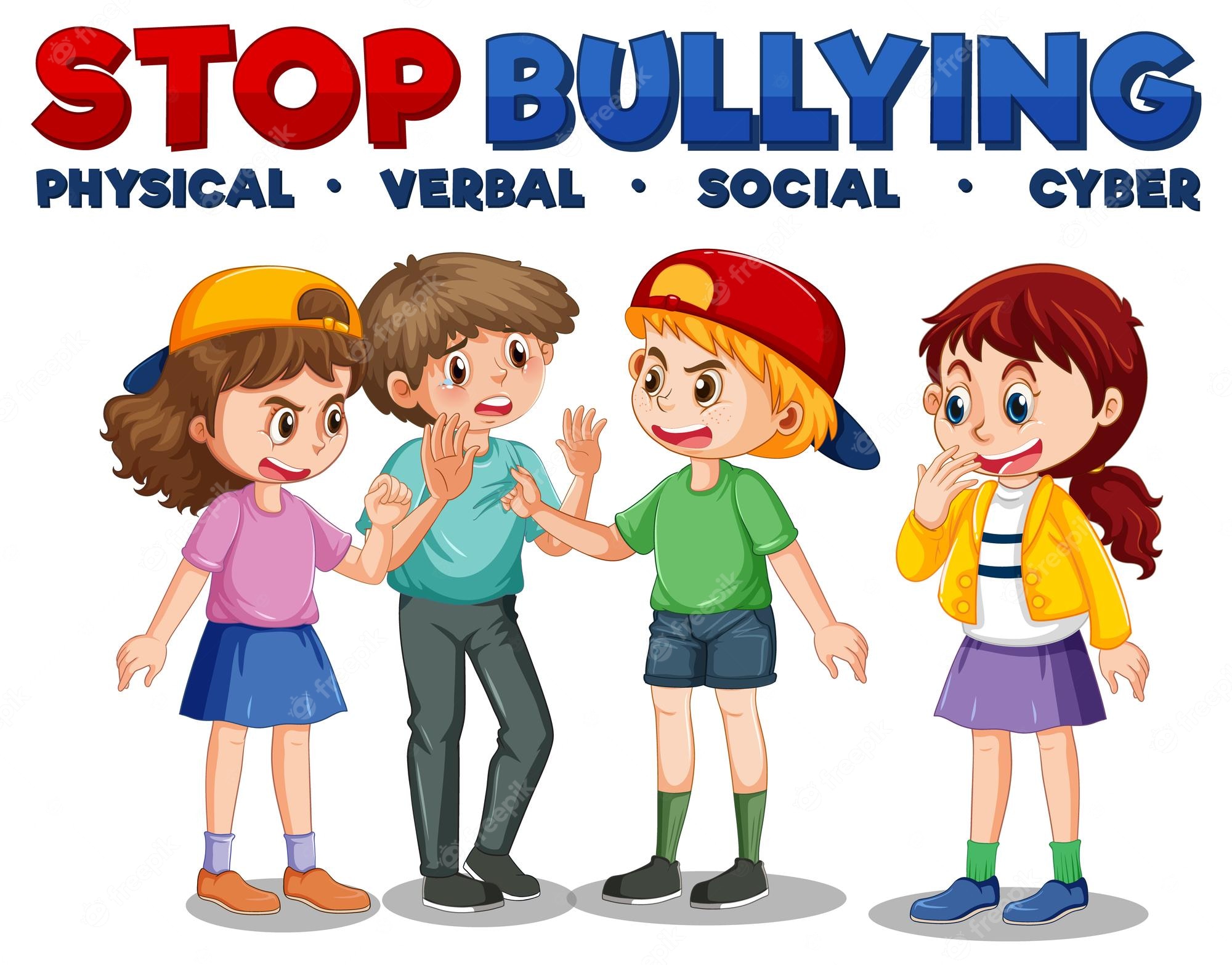 Stop Bullying Clipart Png Vector Psd And Clipart With Transparent Hot ...