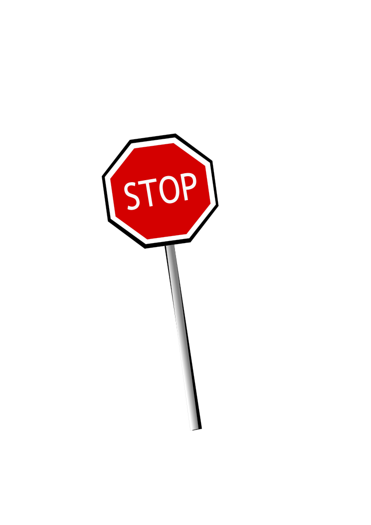 Stop Sign Image - High-Resolution Traffic Sign Clipart for Web & Print