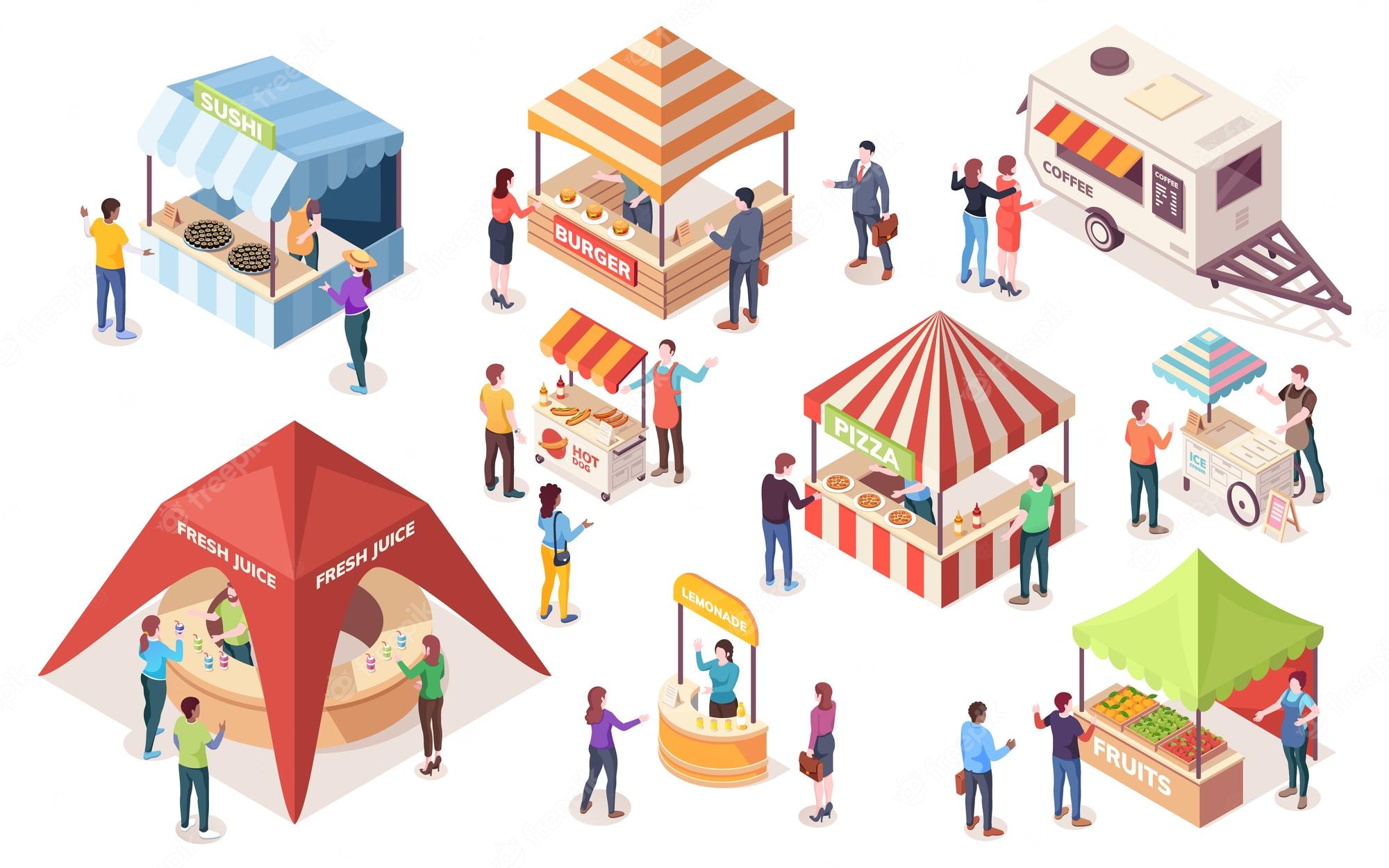 food tents - Clip Art Library