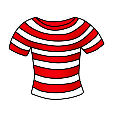 Classic Red & White Striped T-Shirt - Nautical Style Graphic