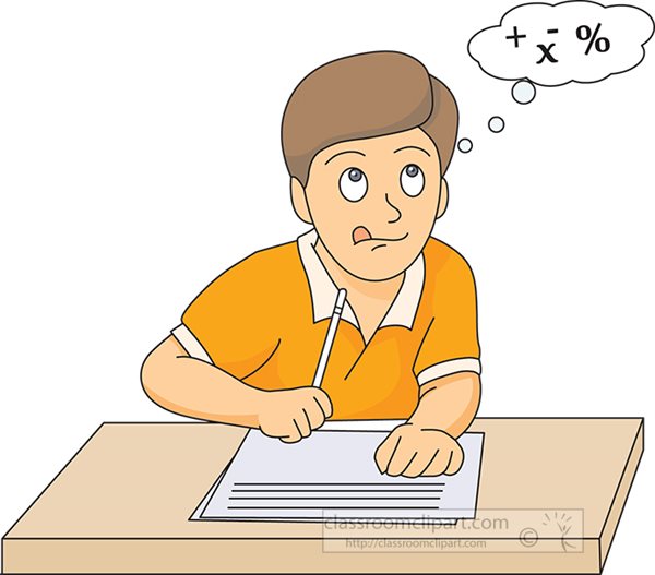 student maths - Clip Art Library