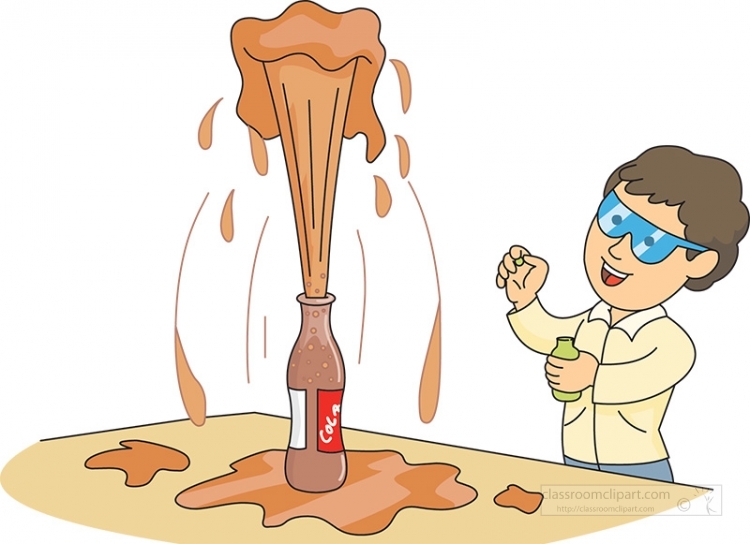 DIY Soda Geyser Experiment for Kids - Safe & Fun Science Activity