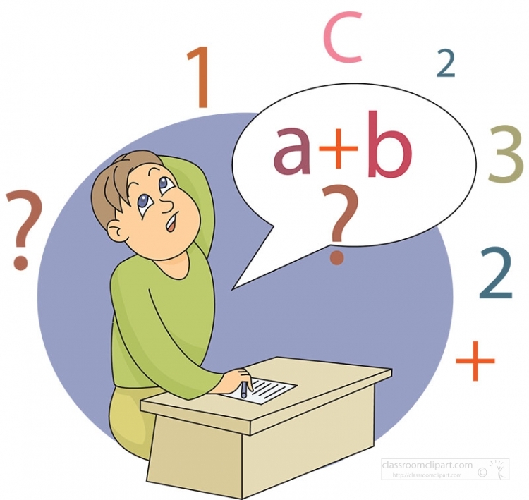 math thinkings - Clip Art Library